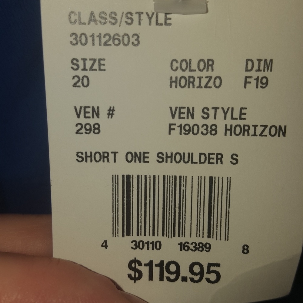 Size 20 horizon knee length David's bridal dress